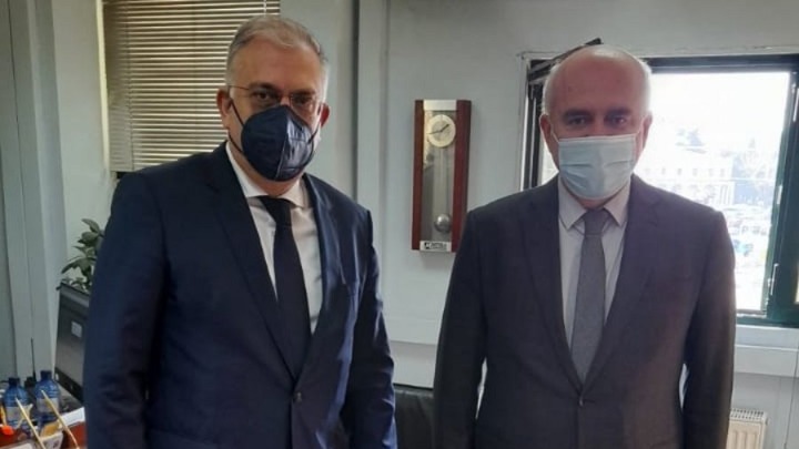 Κομοτηνή: Συναντήσεις του υπουργού Προστασίας του Πολίτη Τ. Θεοδωρικάκου