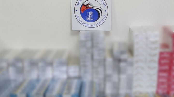 Πτολεμαΐδα: Χειροπέδες σε 46χρονο για λαθραία τσιγάρα και καπνό