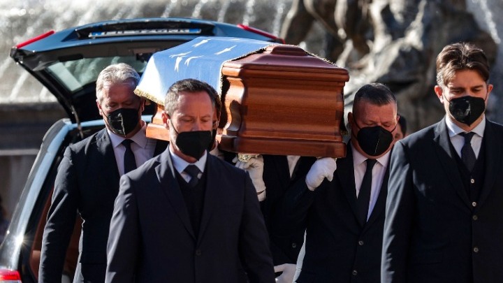 Παρουσία πολλών αρχηγών κρατών και κυβερνήσεων τελέστηκε η κηδεία του προέδρου του ΕΚ Νταβίντ Σασόλι