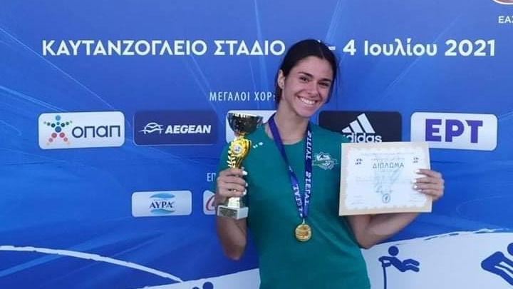 Ξεχώρισε η Χαβά Ντέλιου στα 60μ. εμπόδια στη Καλλιπάτειρα της Ρόδου