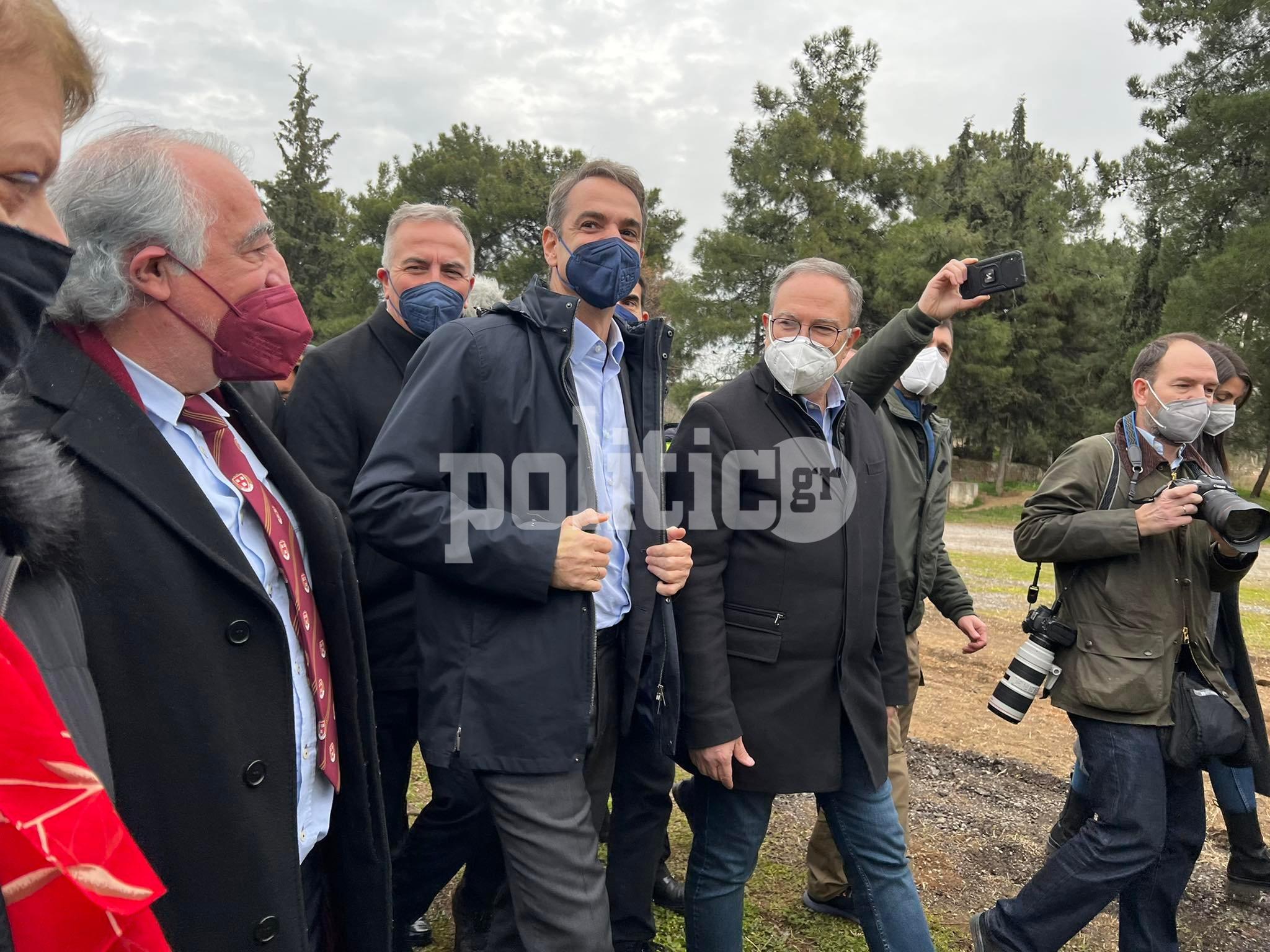 Μητσοτάκης από το πρώην στρατόπεδο Παύλου Μελά: «Περνάμε από τις εξαγγελίες σε έργα»