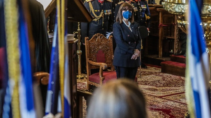 Στο μνημείο Μπιζανομάχων η Κ. Σακελλαροπούλου για τον εορτασμό της απελευθέρωσης των Ιωαννίνων