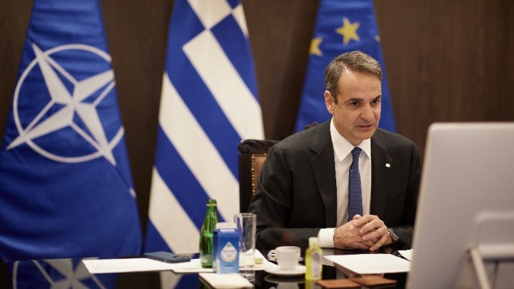 Επικοινωνία Μητσοτάκη με τον Έλληνα πρέσβη στην Ουκρανία