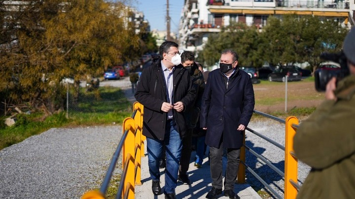 Θεσσαλονίκη: Ολοκληρώθηκαν οι εργασίες διευθέτησης του ρέματος Σταγειρίτη