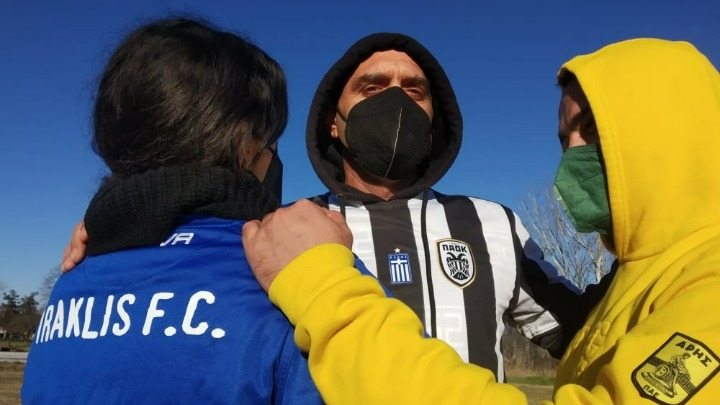 ΚΕΘΕΑ ΙΘΑΚΗ: Συμβολική δράση ενάντια στην οπαδική βία