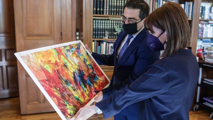 Με τον γενικό γραμματέα Κοινωνικής Αλληλεγγύης και Καταπολέμησης της Φτώχειας συναντήθηκε η Κ. Σακελλαροπούλου
