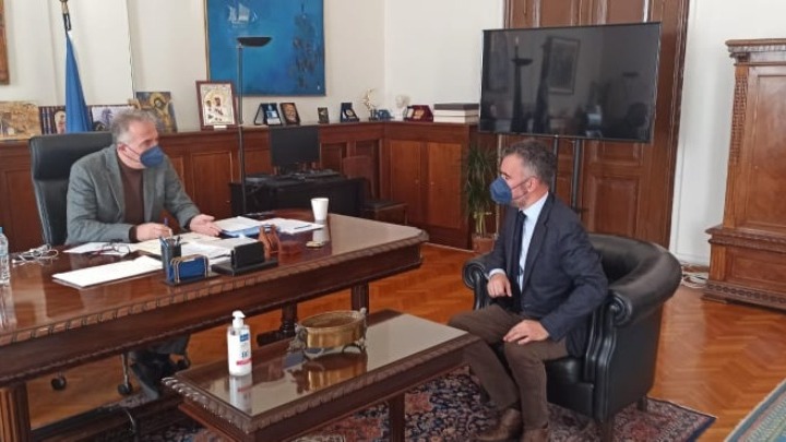 Καλαφάτης: Συναντήθηκε με τον πρόεδρο του Δικηγορικού Συλλόγου Θεσσαλονίκης