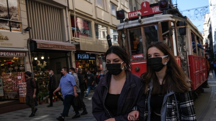 Τουρκία: Περισσότερες από 76.000 νέα κρούσματα και 266 θάνατοι