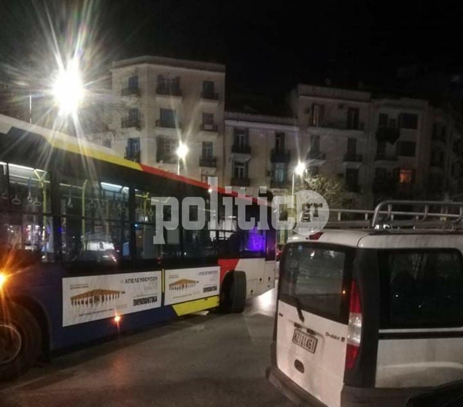 Θεσσαλονίκη – ΟΑΣΘ: Έφυγε η ρόδα του λεωφορείου