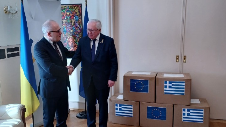 Ουκρανία: Ανθρωπιστική βοήθεια από Μόνιμη Αντιπροσωπεία της Ελλάδας στο Συμβούλιο της Ευρώπης