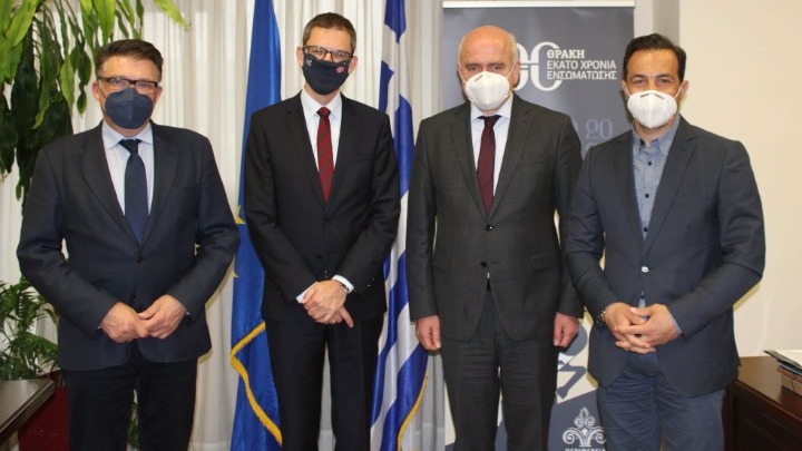 Στην Κομοτηνή και την Αλεξανδρούπολη ταξίδεψε ο πρέσβης της Νορβηγίας