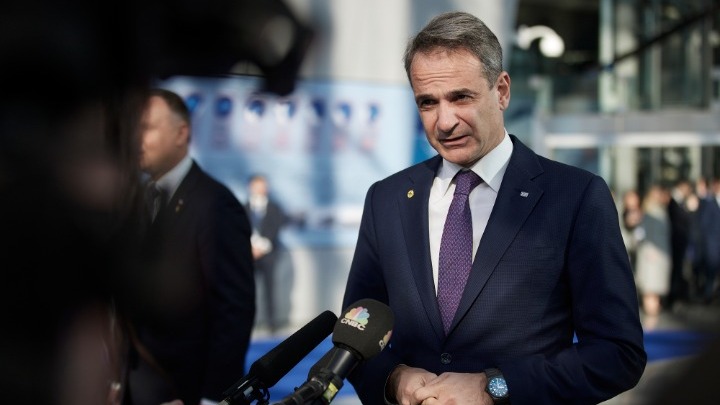Μητσοτάκης: Για να έχουν αποτελεσματικότητα οι κυρώσεις, είναι αναγκαία η εφαρμογή τους από όλες τις χώρες του ΝΑΤΟ