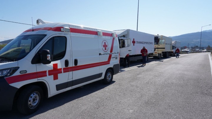 Ουκρανία: 40 τόνους ανθρωπιστικής βοήθειας στέλνει ο Ελληνικός Ερυθρός Σταυρός