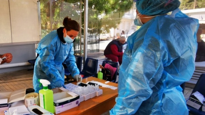 ΕΟΔΥ (19/3): Σημεία δωρεάν ελέγxου Covid-19