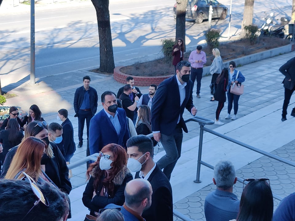 Άδωνις Γεωργιάδης από Θεσσαλονίκη: «Είμαστε τυχεροί που έχουμε Πρωθυπουργό τον Κυριάκο Μητσοτάκη» (vid)