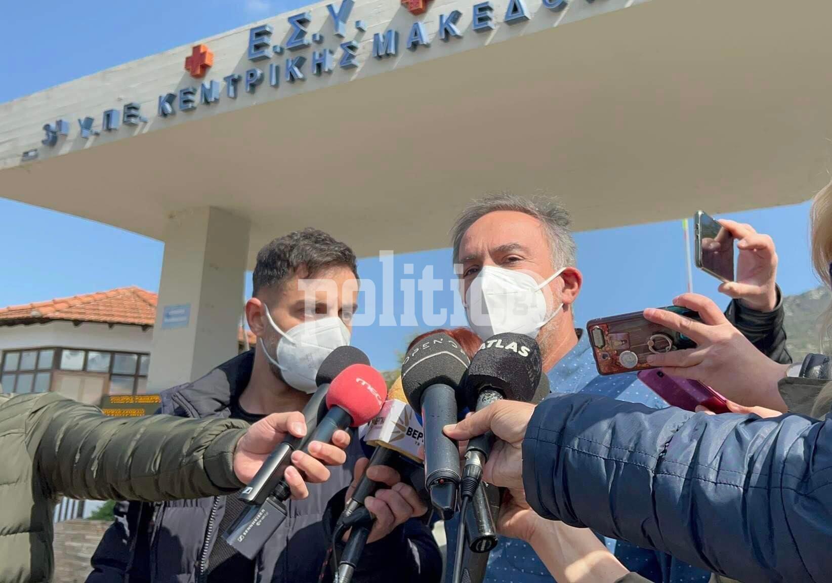 Φωτιά στο «Παπανικολάου»: «Είδα τον ασθενή να καίγεται με τα ρούχα του» είπε ο διευθυντής Πνευμονολογίας της κλινικής (vid)