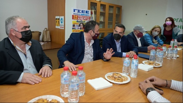 Αλ. Τσίπρα στο Ηράκλειο: «Δεν είναι δυνατόν να μην μπορούν να μεριμνήσουν για τον ΕΝΦΙΑ των σεισμόπληκτων»