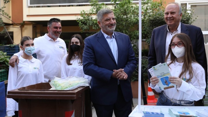 Πατούλης: «Nα καταλάβει ο κόσμος τη σημασία της ανακύκλωσης στην καθημερινή ζωή»