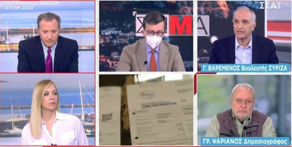 «Σκοτώθηκαν» Βαρεμένος – Ψαριανός on air για τα «πουτινόσκυλα»
