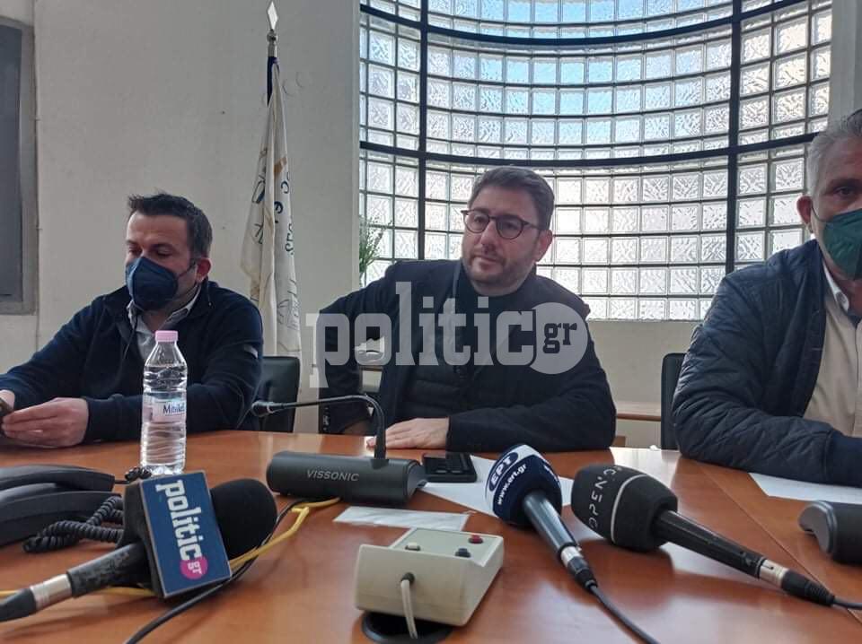 Ν. Ανδρουλάκης από Θεσσαλονίκη: «Η κυβέρνηση της ΝΔ επέδειξε ατολμία και δημοσιονομική ανευθυνότητα» (pics & vids)