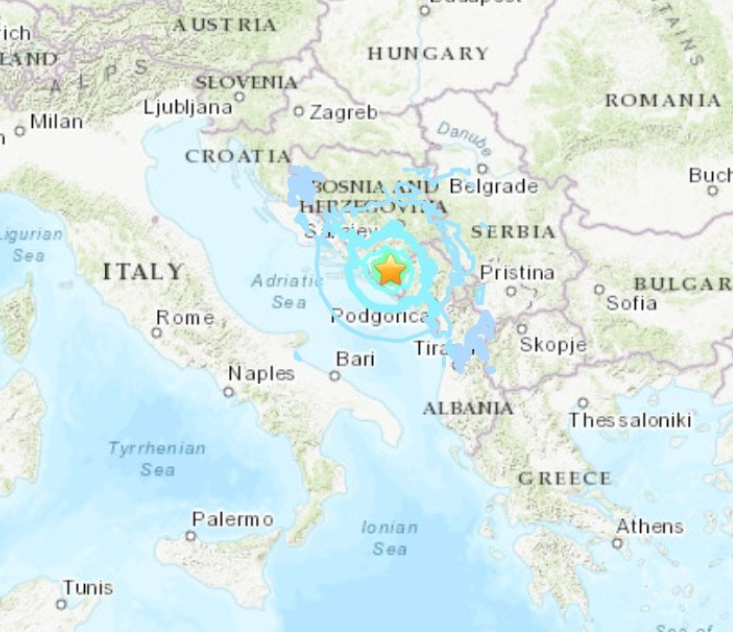 Σεισμός 5,7 Ρίχτερ στη Βοσνία – Μια νεκρή και πολλοί τραυματίες (vid)