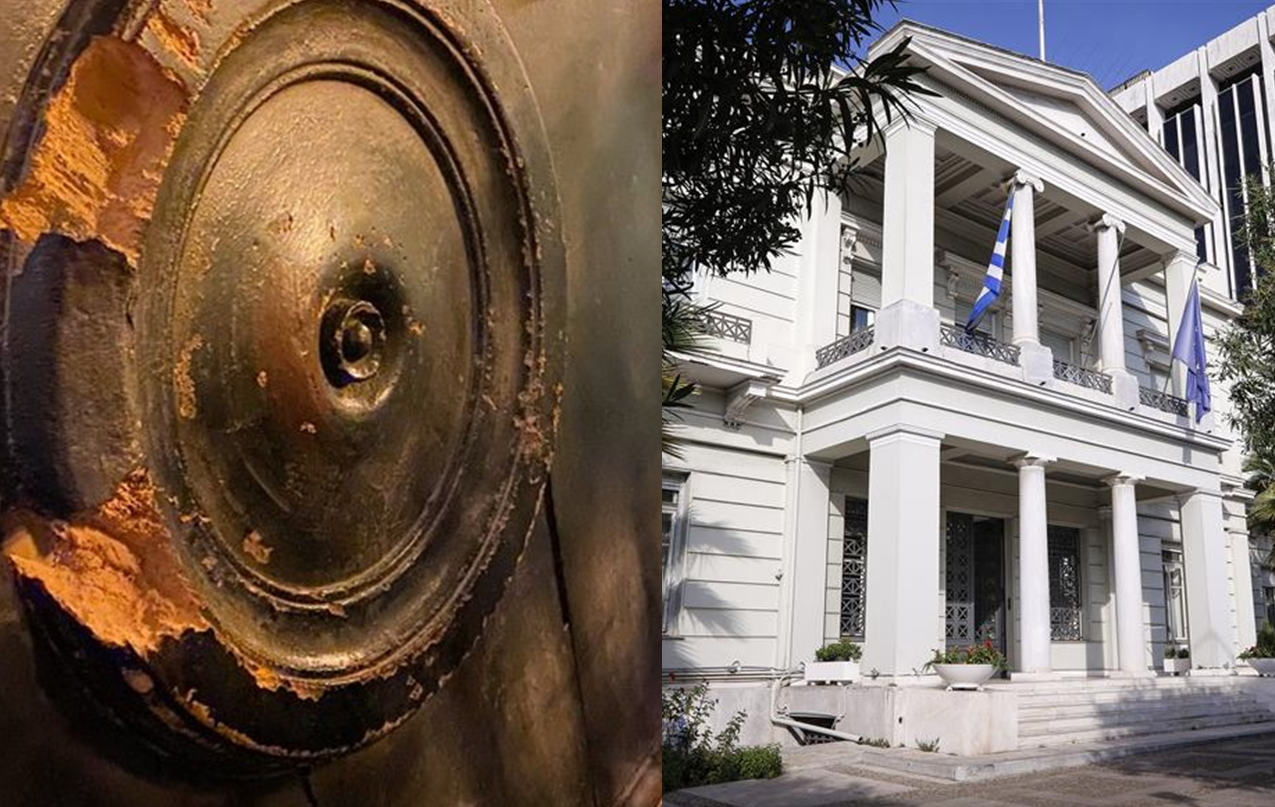 ΥΠΕΞ: Λύπη και αποτροπιασμός για τις φθορές στην αυτοκρατορική Πύλη