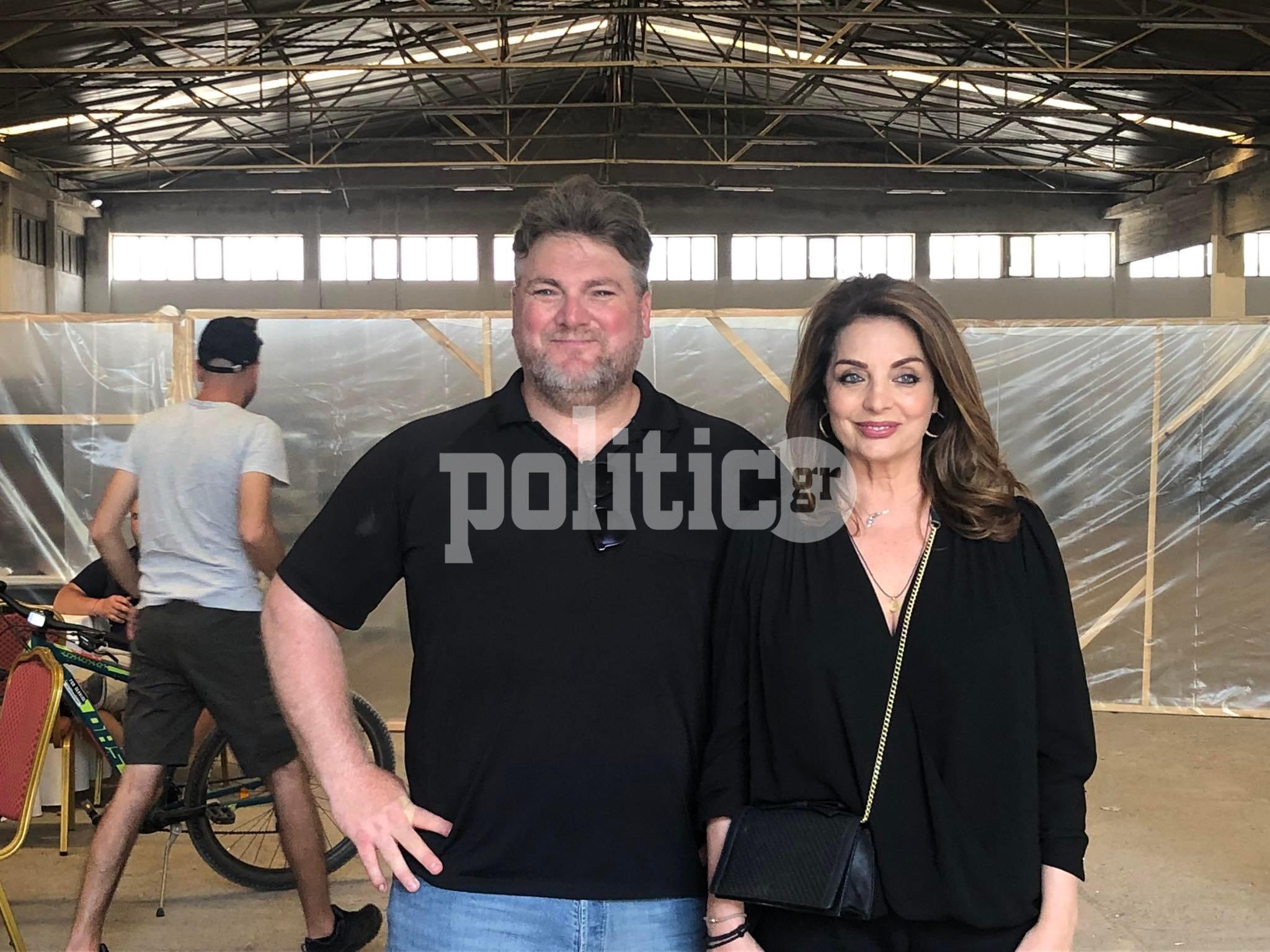 ΕΟΤ: Η Άντζελα Γκερέκου στα στούντιο παραγωγής ταινιών στην Θέρμη