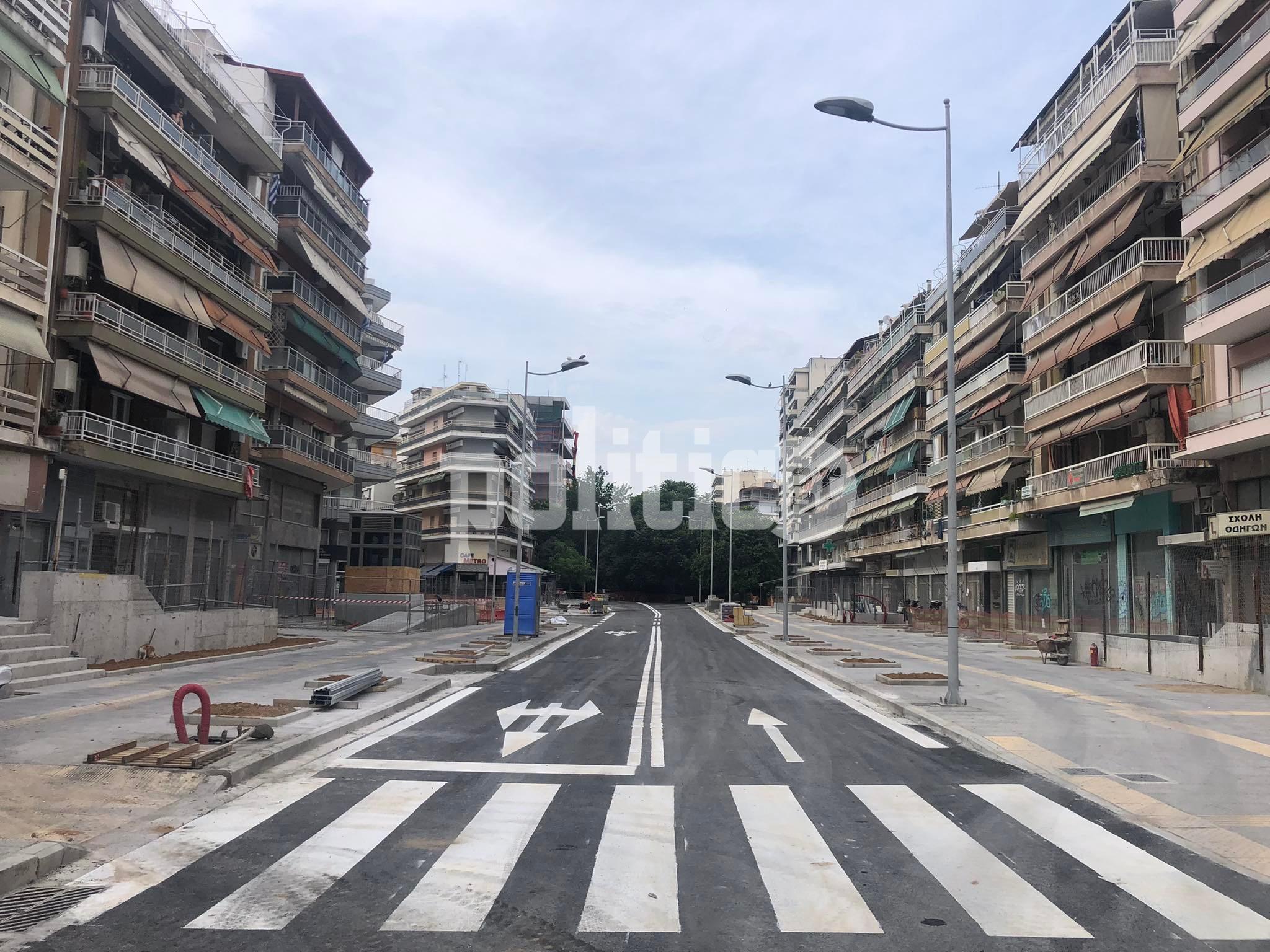 Μετρό Θεσσαλονίκης: Απελευθερώνεται σημαντικό τμήμα στην περιοχή της Μαρτίου