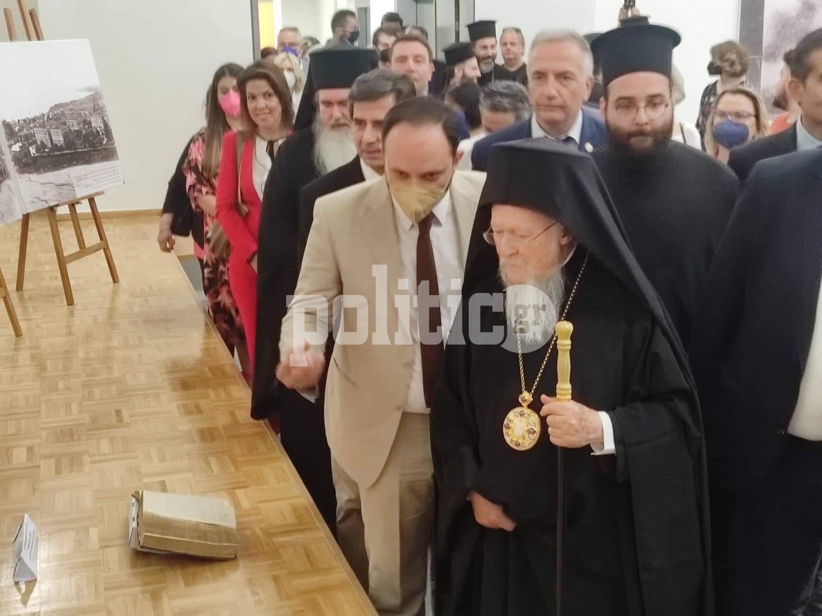 Καλαμαριά: Επίσκεψη Οικουμενικού Πατριάρχη στο νεoσύστατο 23ο δημοτικό σχολείο (pics & vids)