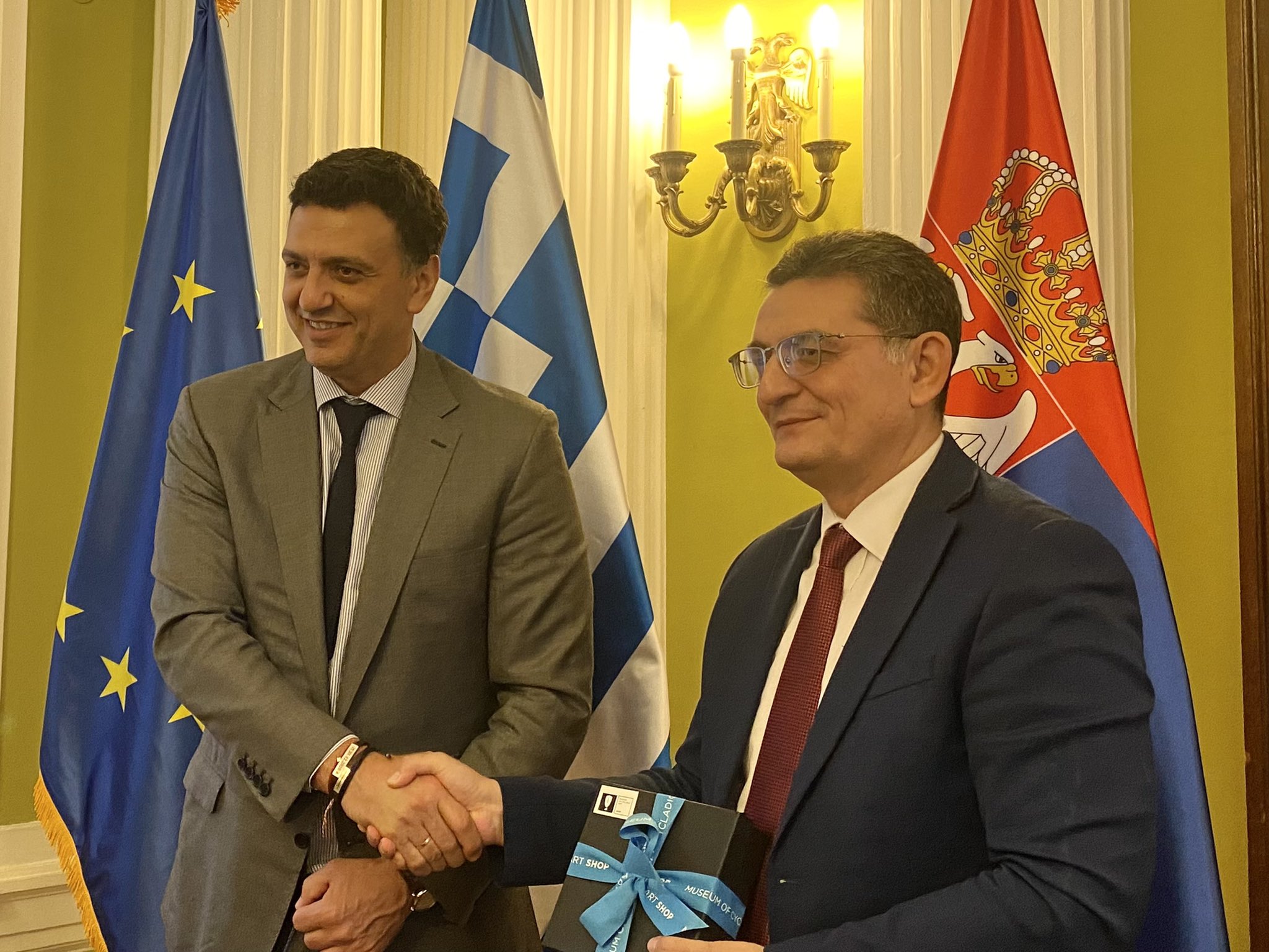Αναμένεται ρεκόρ τουριστών από την Σερβία δήλωσε στην σερβική δημόσια τηλεόραση ο υπ. Τουρισμού Β. Κικίλιας