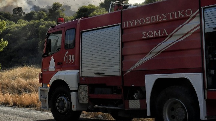 Πυρκαγιά στις Κεχριές Κορινθίας