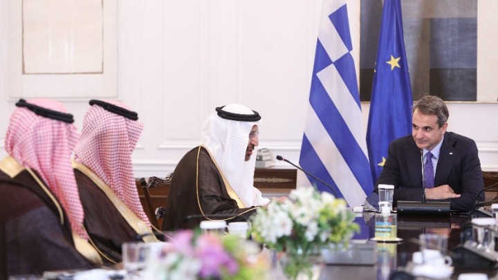Μητσοτάκης: Μεγάλη σημασία για την Ελλάδα η στρατηγική εταιρική σχέση με τη Σαουδική Αραβία