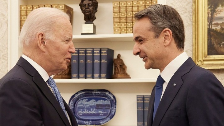 Η ανάρτηση του πρωθυπουργού για τη συνάντηση με τον Μπάιντεν