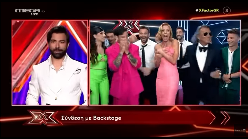 Κακό “χιούμορ” στο X-Factor: Ο Ηλίας Ψινάκης κατέβασε το φόρεμα της Κατερίνας Λιόλιου
