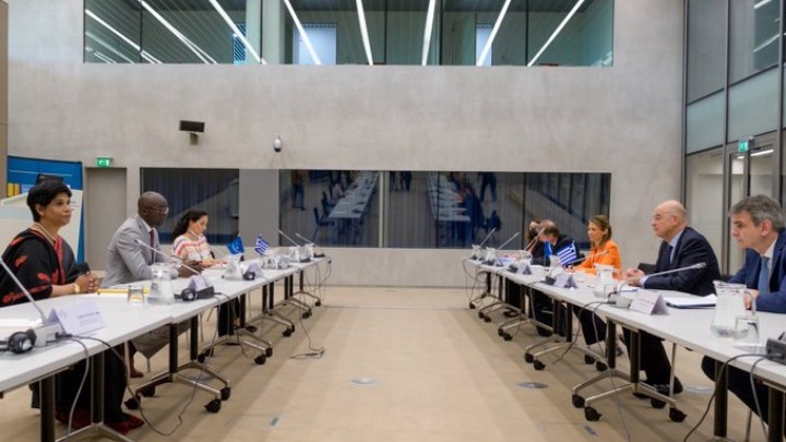 Ν. Δένδιας: Συνάντηση με τον πρόεδρο του Διεθνούς Ποινικού Δικαστηρίου