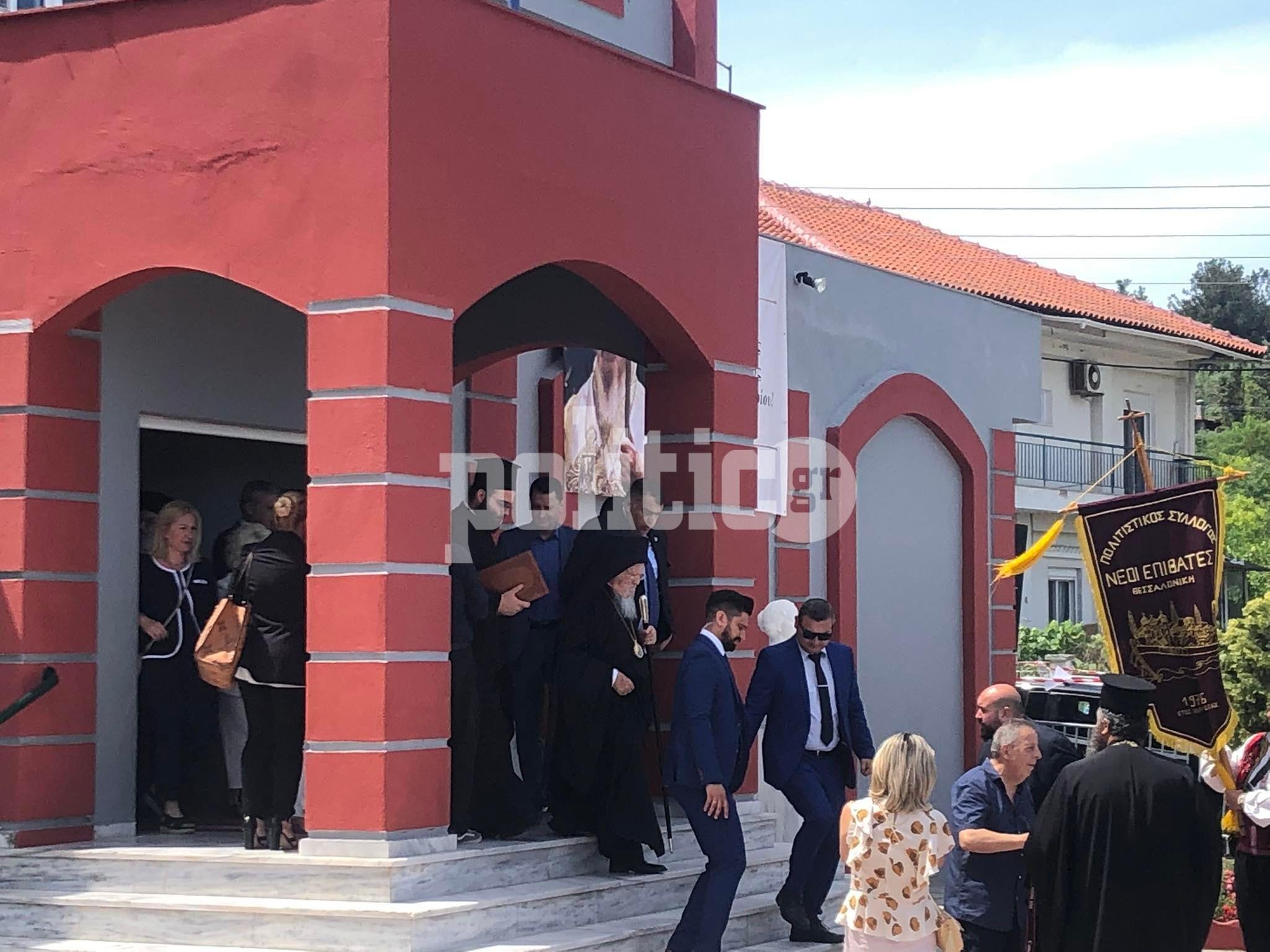 Θεσσαλονίκη: Ανακήρυξη του Οικουμενικού Πατριάρχη σε επίτιμο δημότη του δήμου Θερμαϊκού