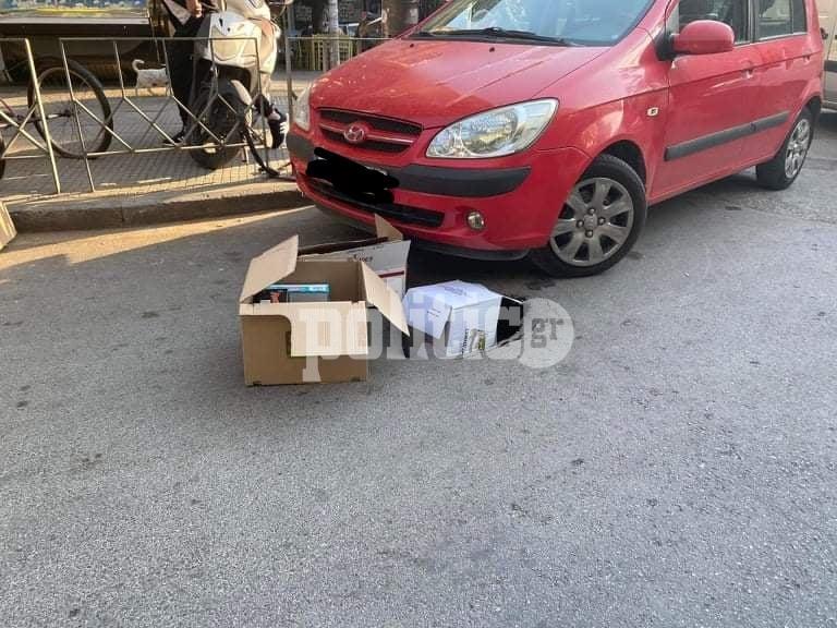 Θεσσαλονίκη: Τεράστια τρύπα στον δρόμο της οδού Αγίου Δημητρίου