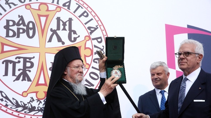 Αναγόρευση του Οικουμενικού Πατριάρχη σε επίτιμο καθηγητή του Ελληνικού Ανοικτού Πανεπιστημίου