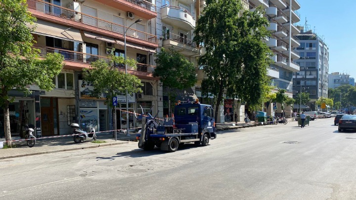 Θεσσαλονίκη: Εντός της ημέρας αναμένεται να αμφιδρομηθεί η 26ης Οκτωβρίου