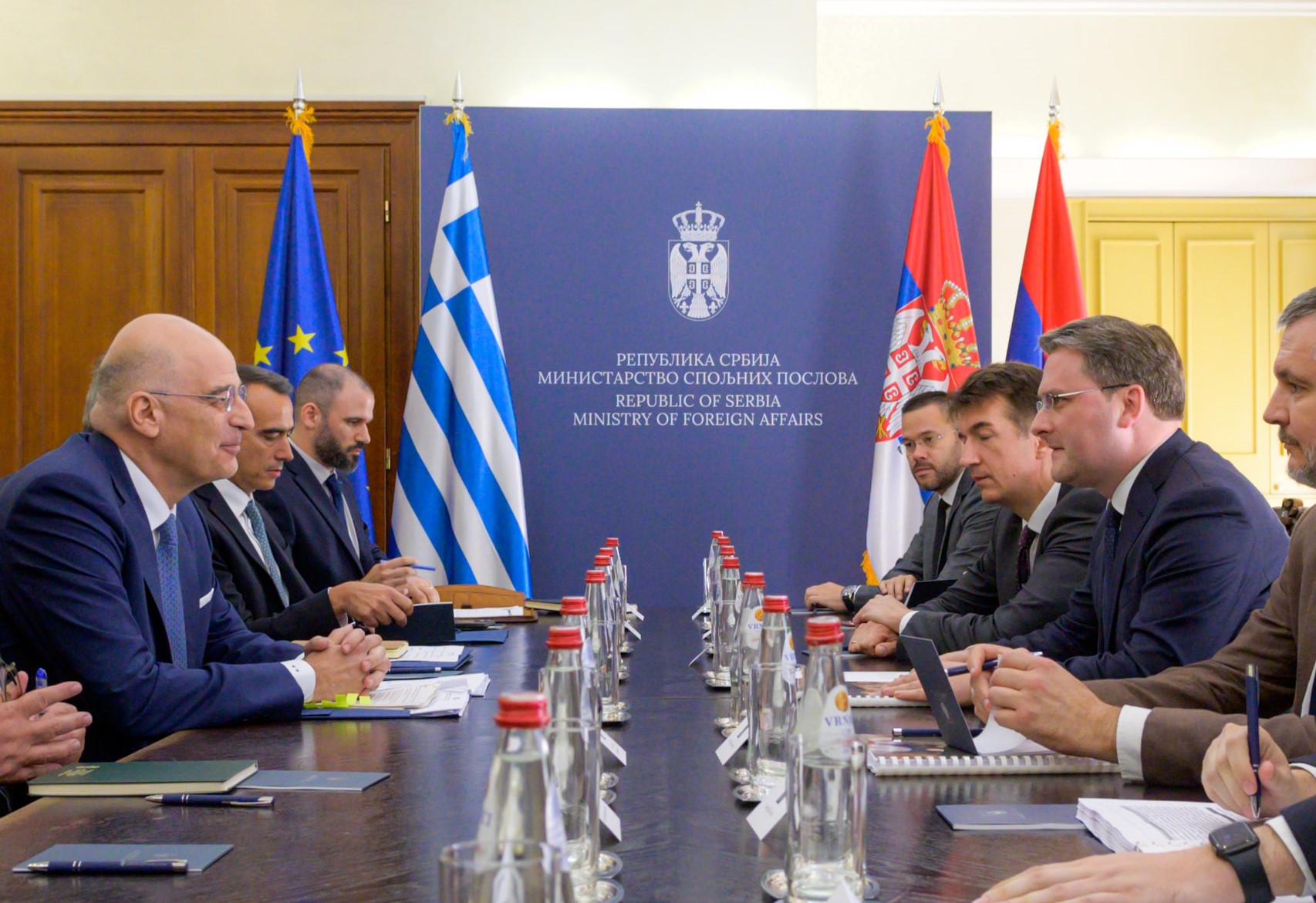 Ο Ν. Δένδιας καταδίκασε την επιθετικότητα της Τουρκίας και δήλωσε την αποφασιστικότητα της Ελλάδας να υπερασπιστεί τα συμφέροντά της