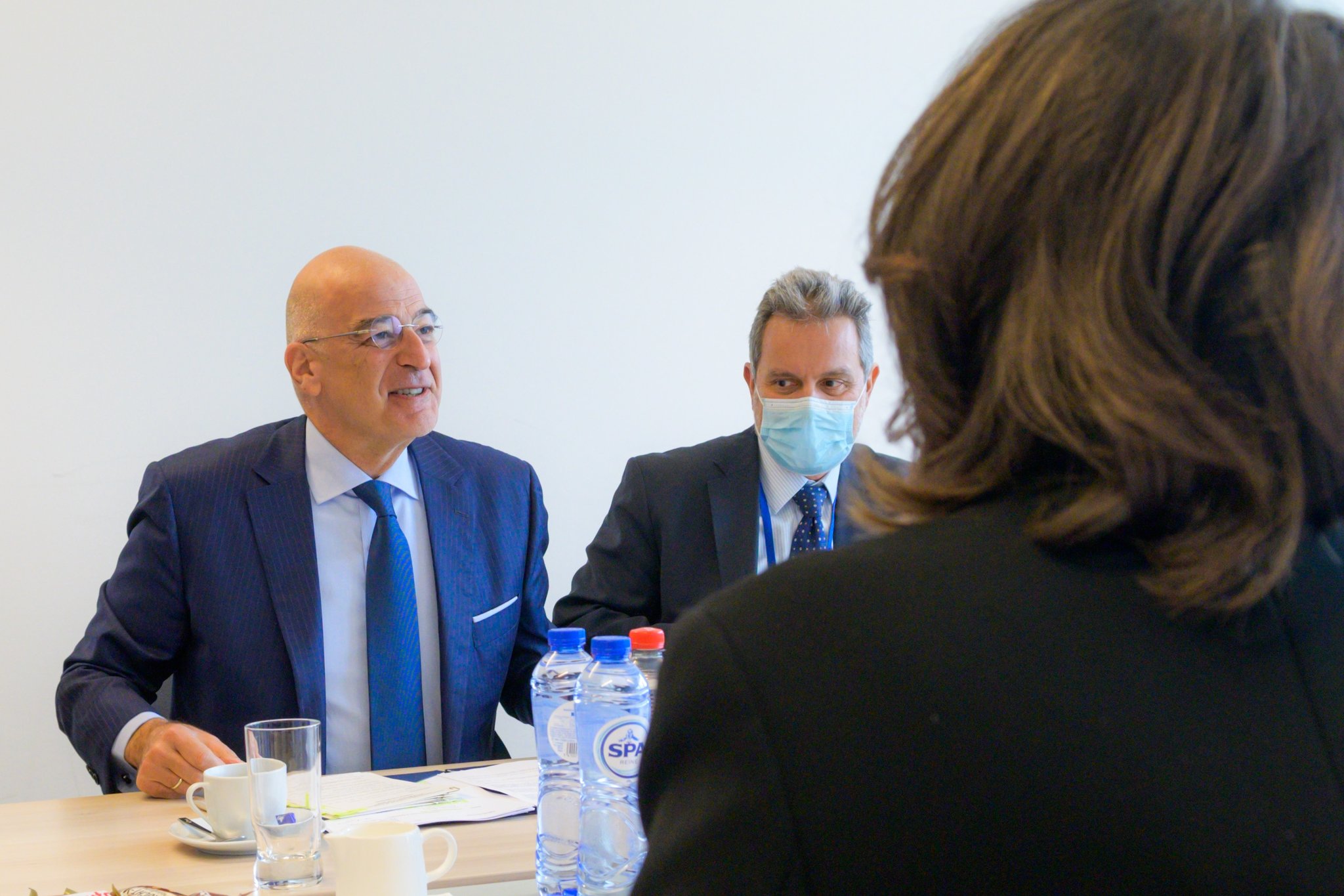 Ν. Δένδιας: Συνάντηση με την Γερμανίδα ΥΠΕΞ – Εποικοδομητική συζήτηση