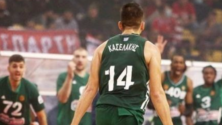 Κασελάκης: «Θα ήθελα να ευχαριστήσω την οικογένειά του Παναθηναϊκού»