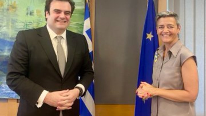 Συνάντηση Πιερρακάκη-Μ. Βεστάγκερ