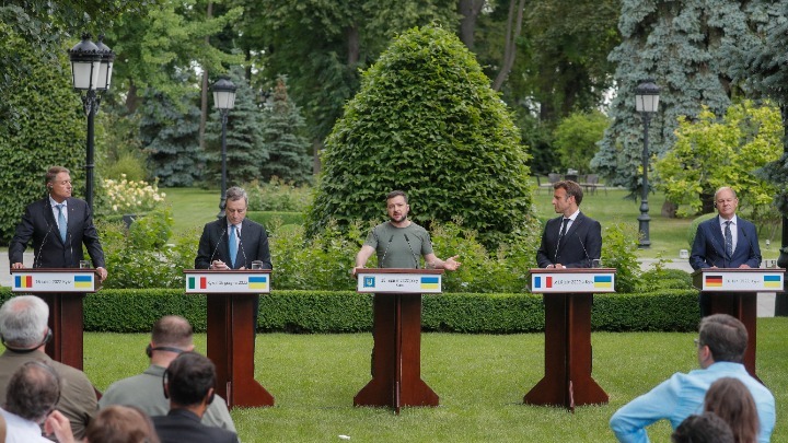 Ζελένσκι: Η Ουκρανία «έτοιμη να εργαστεί» για να γίνει «πλήρες μέλος» της ΕΕ