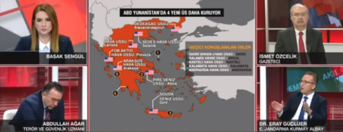 Τούρκοι αναλυτές: «Όταν επιδεικνύουμε αποφασιστική στάση μπορεί να κάνει πίσω η Ελλάδα» (vid)