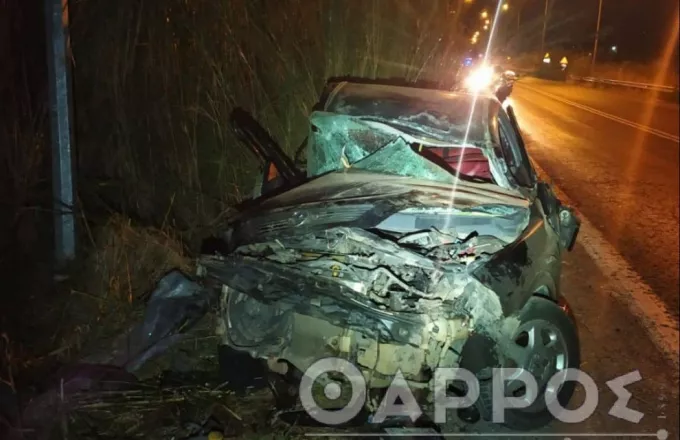 Τραγωδία στην Καλαμάτα: Νεκρός 20χρονος από τροχαίο (pic)