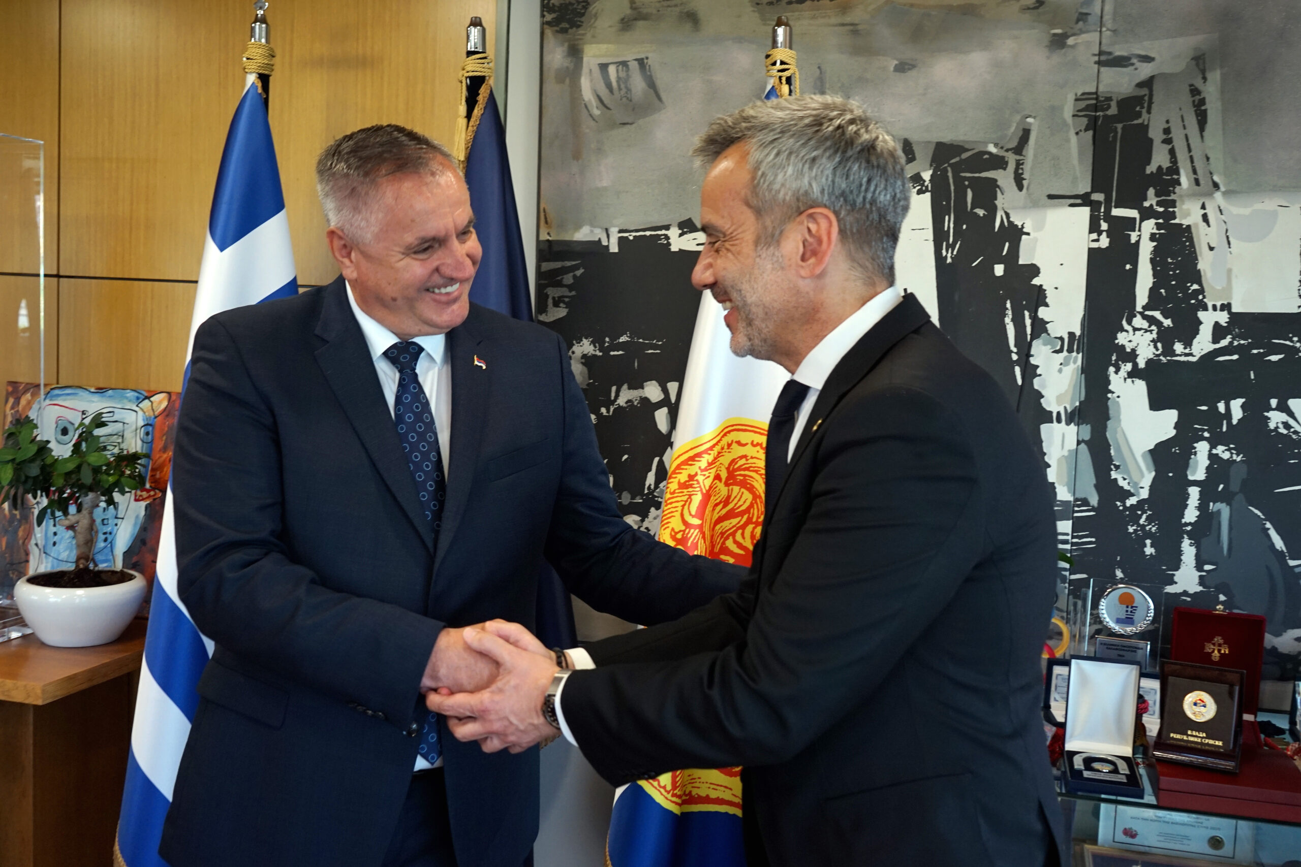 Θεσσαλονίκη: Συνάντηση Κ. Ζέρβα με τον Πρωθυπουργό της Δημοκρατίας των Σέρβων στη Βοσνία Ερζεγοβίνη (pics)
