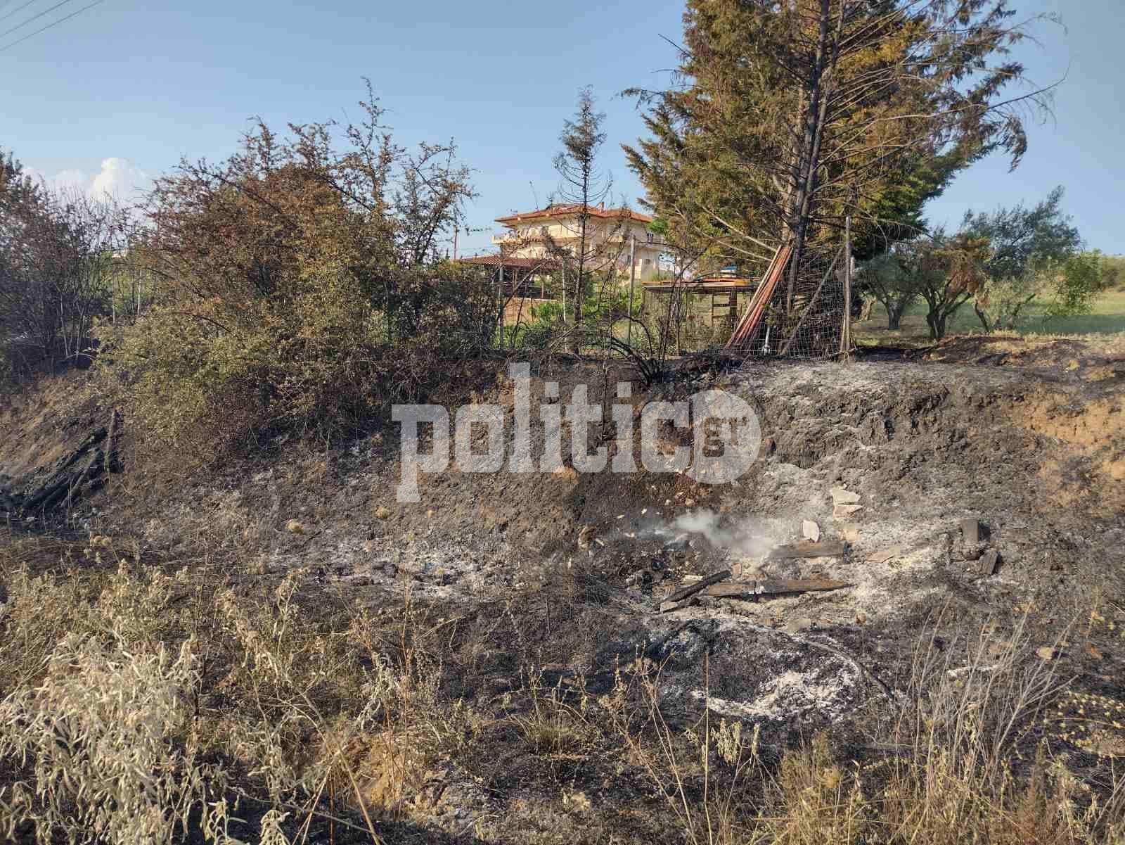 Θεσσαλονίκη: Οριοθετήθηκε η πυρκαγιά έξω από τον Τρίλοφο