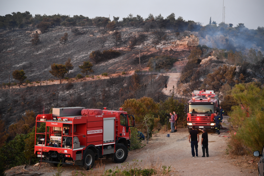 Ποιες περιοχές αντιμετωπίζουν υψηλό κίνδυνο πυρκαγιάς αύριο 10/7 (χάρτης)