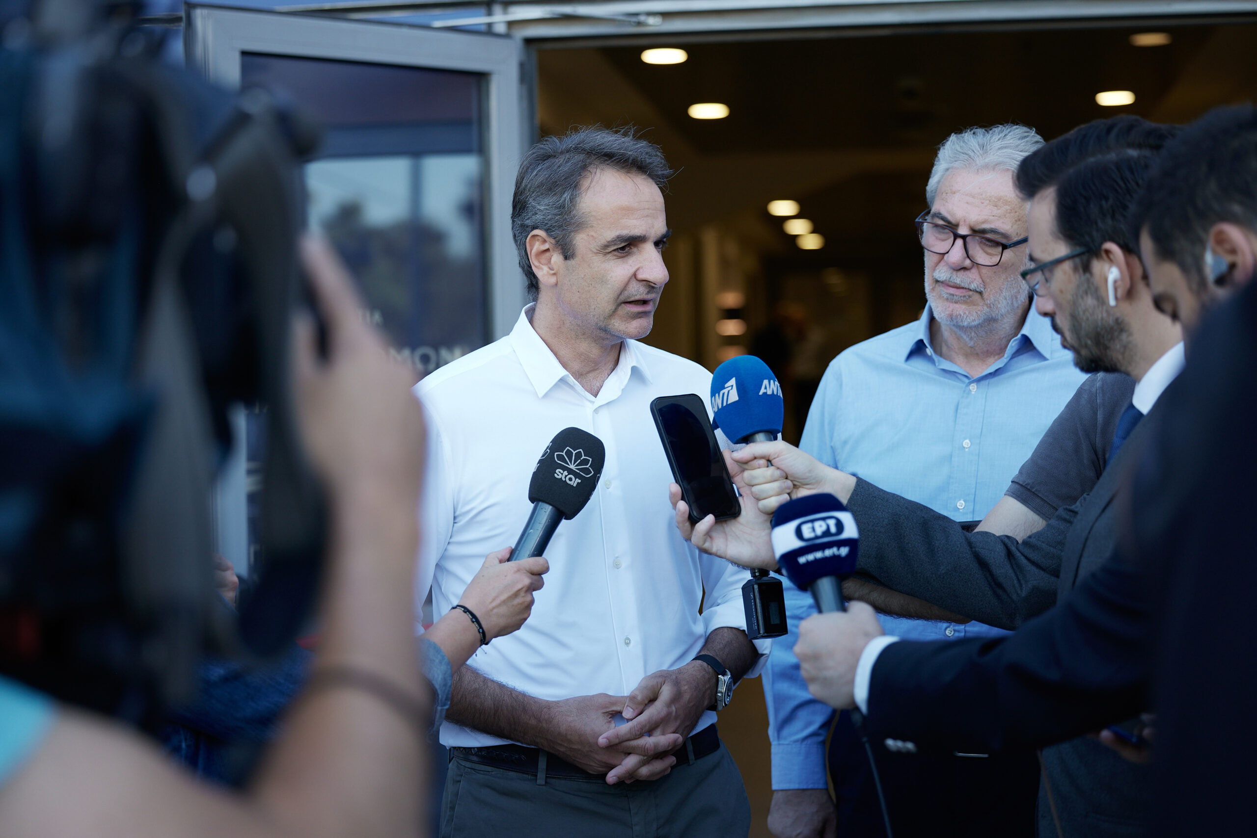 Κυριάκος Μητσοτάκης: Ικανοποίηση για την ανταπόκριση του μηχανισμού αν και κάηκαν πάνω από 20.000 στρέμματα στην Πεντέλη